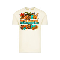 Vintage Arctic Teacher pumpkin Vintage Tee - NancyCooperArtShop