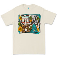 Bone western leopard mema Premium Tee - LillyAllenDesigns
