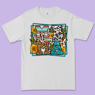 Western Leopard Mema Premium Tee Designed By Lillyallendesigns