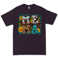 Plum western leopard mema Premium Tee - LillyAllenDesigns