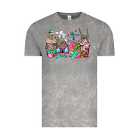 Cloud Rock skeleton summer coffee cups Vintage Tee - Jasminsmagicworld