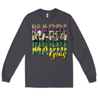 Smoke cowhide mardi gras Long Sleeve Tee - CowGirlArtShop