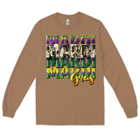 Toasted Coconut cowhide mardi gras Long Sleeve Tee - CowGirlArtShop