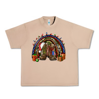 Burro Army Christmas rainbow Urban Heavy Tee - NancyCooperArtShop