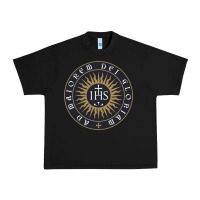 Black ignatius of loyola society of jesus Urban Heavy Tee - tuanDangUi
