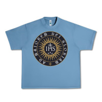 Pebble Blue ignatius of loyola society of jesus Urban Heavy Tee - tuanDangUi