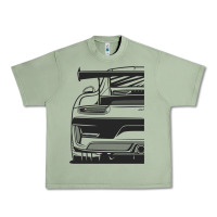 Oil Green gt3 rs 991.2 fragment rear Urban Heavy Tee - tuanDangUi