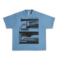 Pebble Blue gt3 rs 991.2 fragment rear Urban Heavy Tee - tuanDangUi