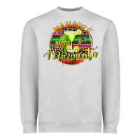 Heather Grey Mamacita needs a margarita Mother's Day Heavyweight Sweatshirt - FaDigitalArtStudio
