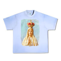 Grape Ice our lady of fatima Urban Heavy Tee - tuanDangUi