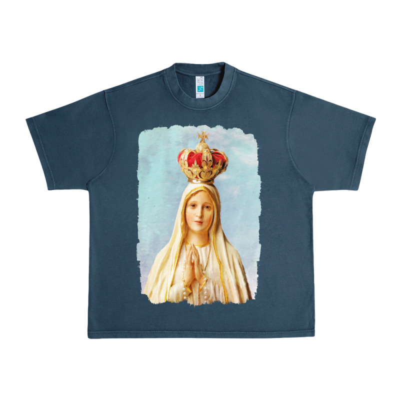 Our Lady Of Fatima Urban Heavy Tee by tuanDangUi | Teevron