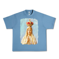Pebble Blue our lady of fatima Urban Heavy Tee - tuanDangUi