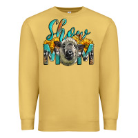 Antique Gold Western Show Mom Sheep Premium Sweatshirt - LillyAllenDesigns