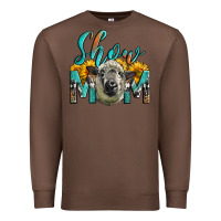 Chestnut Western Show Mom Sheep Premium Sweatshirt - LillyAllenDesigns