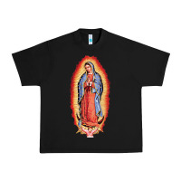 Black our lady of guadalupe virgin mary Urban Heavy Tee - tuanDangUi