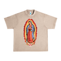 French Oak our lady of guadalupe virgin mary Urban Heavy Tee - tuanDangUi