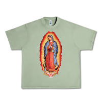 Oil Green our lady of guadalupe virgin mary Urban Heavy Tee - tuanDangUi