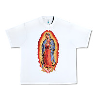 White our lady of guadalupe virgin mary Urban Heavy Tee - tuanDangUi