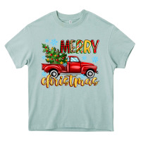 Arona merry christmas truck Heavy Core Tee - MaliasSmallBusiness