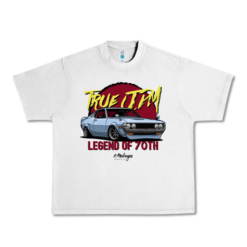 True Jdm. Celica 70 77 (blue Gray) Urban Heavy Tee by tuanDangUi | Teevron