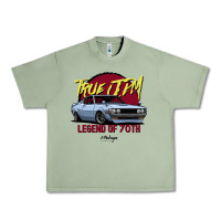 Oil Green true jdm. celica 70 77 (blue gray) Urban Heavy Tee - tuanDangUi