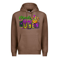 Chestnut mardi gras queen Premium Hoodie - FaDigitalArtStudio