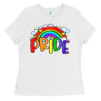 White pride Ladies Tee - LillyAllenDesigns