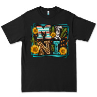 Black western leopard mini Premium Tee - LillyAllenDesigns