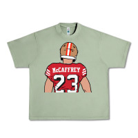 Oil Green christian mccaffrey back to Urban Heavy Tee - tuanDangUi