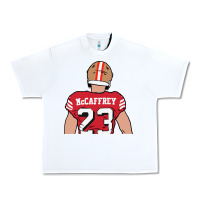 White christian mccaffrey back to Urban Heavy Tee - tuanDangUi