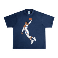 Navy russell westbrook dunk Urban Heavy Tee - tuanDangUi