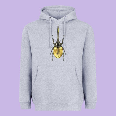 Hercules Beetle Heavyweight Hoodie Designed By Lillyallendesigns