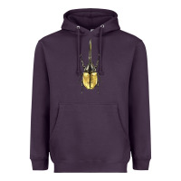 Plum hercules beetle Heavyweight Hoodie - LillyAllenDesigns