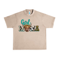 French Oak girl mama Urban Heavy Tee - JahusDesignShop