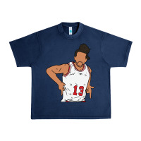 Navy joakim noah holster celebration Urban Heavy Tee - tuanDangUi