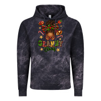 Cloud Black granny claus afro messy bun Vintage Hoodie - texasbilliewilder