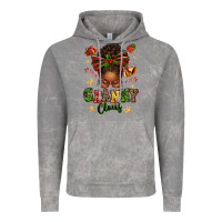 Cloud Rock granny claus afro messy bun Vintage Hoodie - texasbilliewilder