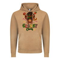 Vintage Camel granny claus afro messy bun Vintage Hoodie - texasbilliewilder