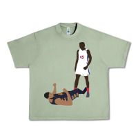 Oil Green sekou doumbouya over tristan thompson Urban Heavy Tee - tuanDangUi