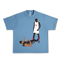 Pebble Blue sekou doumbouya over tristan thompson Urban Heavy Tee - tuanDangUi