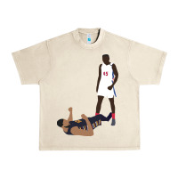 Sandshell sekou doumbouya over tristan thompson Urban Heavy Tee - tuanDangUi