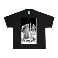 Ten Of Swords   X Of Swords   Tarot Card   Major Arcana   Fortune Tell Urban Heavy Tee | Teevron