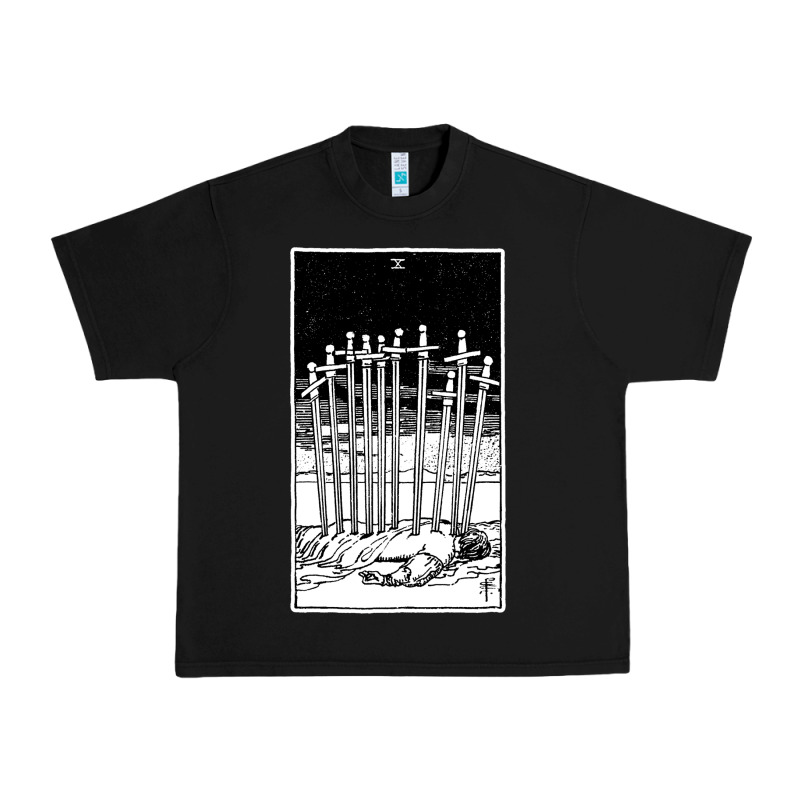 Ten Of Swords   X Of Swords   Tarot Card   Major Arcana   Fortune Tell Urban Heavy Tee by tuanDangUi | Teevron
