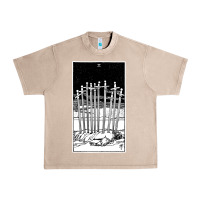 French Oak ten of swords   x of swords   tarot card   major arcana   fortune tell Urban Heavy Tee - tuanDangUi