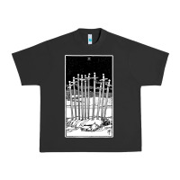 Pigment Black ten of swords   x of swords   tarot card   major arcana   fortune tell Urban Heavy Tee - tuanDangUi