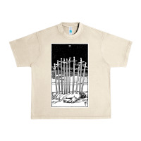 Sandshell ten of swords   x of swords   tarot card   major arcana   fortune tell Urban Heavy Tee - tuanDangUi