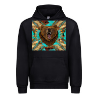 Black bear native american  tumbler Urban Hoodie - BarkalooDesign