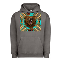 Pigment Tornado bear native american  tumbler Urban Hoodie - BarkalooDesign