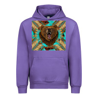 Tulip bear native american  tumbler Urban Hoodie - BarkalooDesign