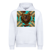 White bear native american  tumbler Urban Hoodie - BarkalooDesign
